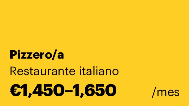 Pizzero/a