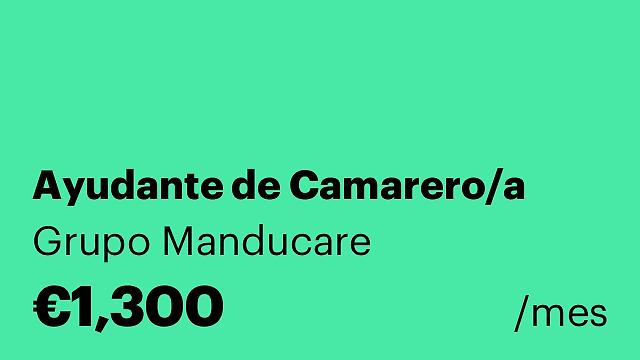 Ayudante de Camarero/a