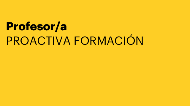 Profesor/a