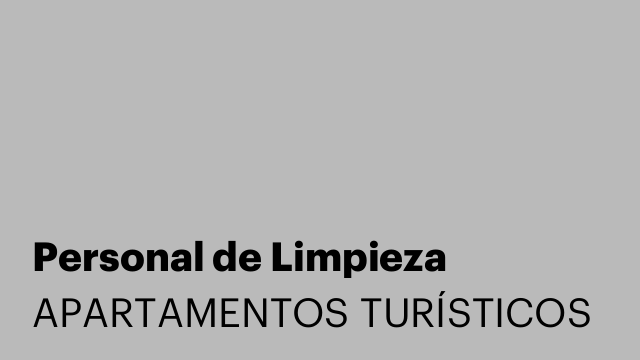 Personal de Limpieza
