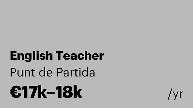 English Teacher