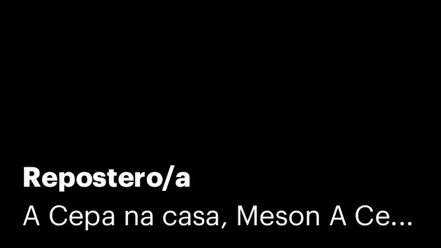 Repostero/a