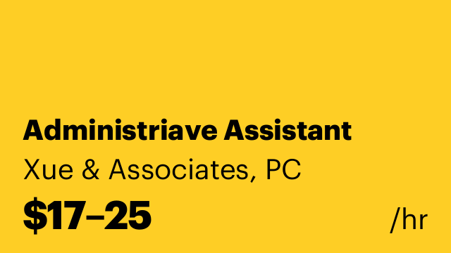 Administriave Assistant