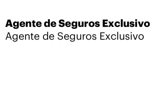 Agente de Seguros Exclusivo