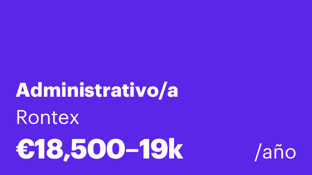 Administrativo/a