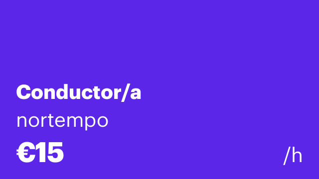 Conductor/a