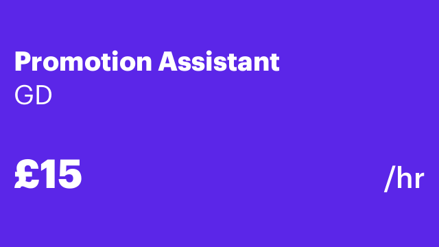 Promotion Assistant