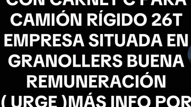 Chofer repartidor