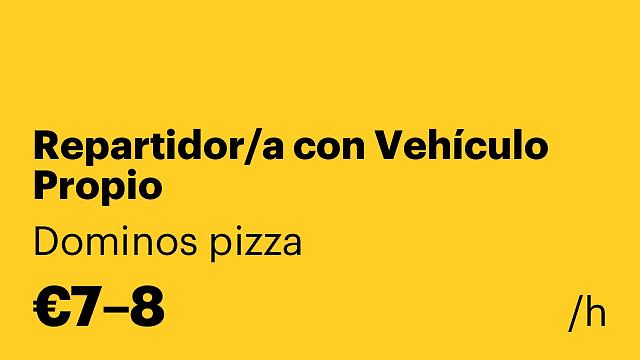 Repartidor/a con Vehículo Propio
