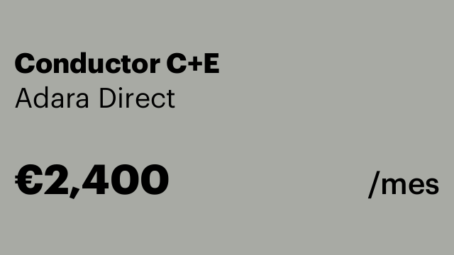 Conductor C+E
