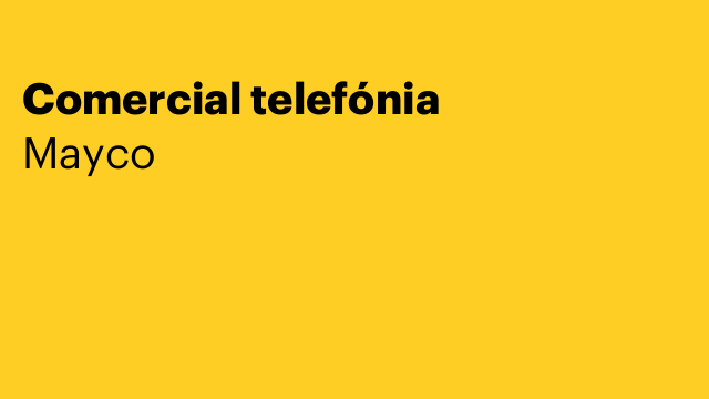 Comercial telefónia