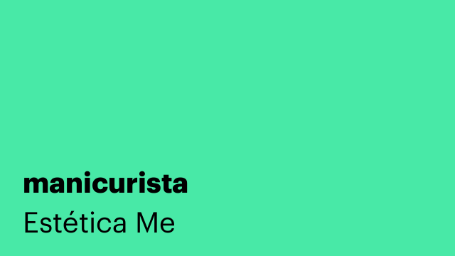 manicurista