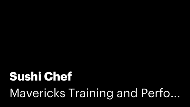 Sushi Chef