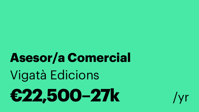 Asesor/a Comercial