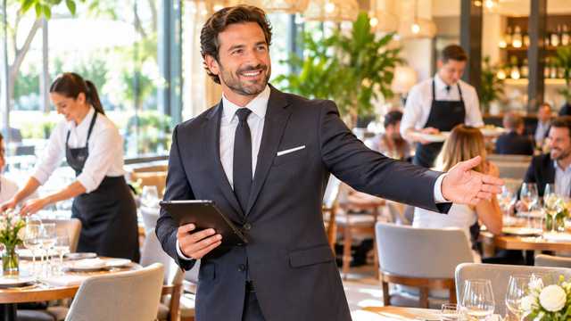 ENCARGADO/A DE SALA – TURNO SEGUIDO - RESTAURANTE DE ALTO STANDING