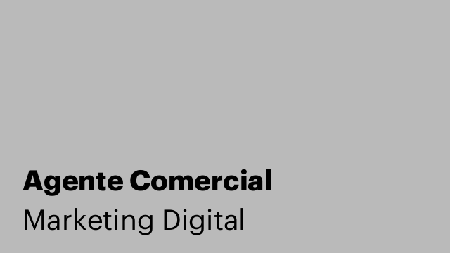 Agente Comercial