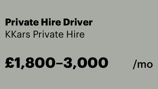 Private Hire Driver