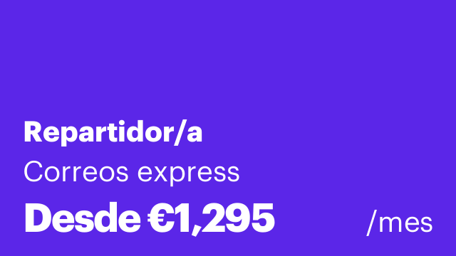 Repartidor/a