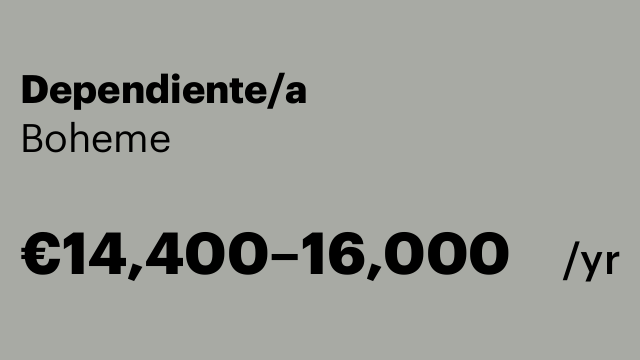 Dependiente/a