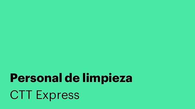 Personal de limpieza
