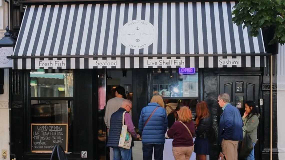 West coast fish shop cover image