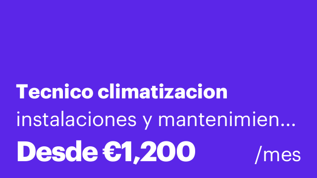 Tecnico climatizacion