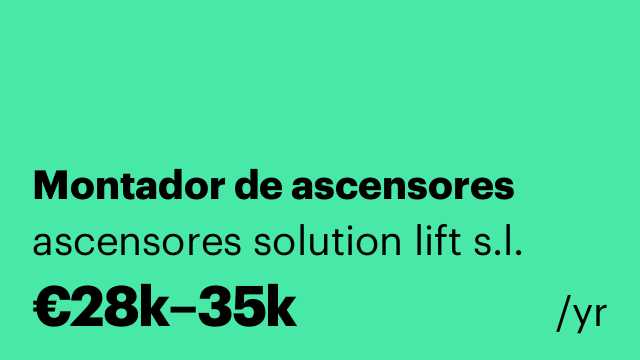 Montador de ascensores