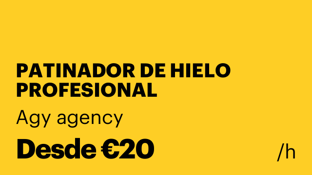 PATINADOR DE HIELO PROFESIONAL