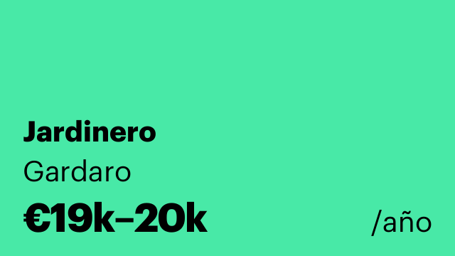 Jardinero