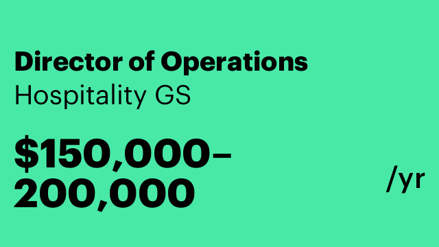 Director of Operations