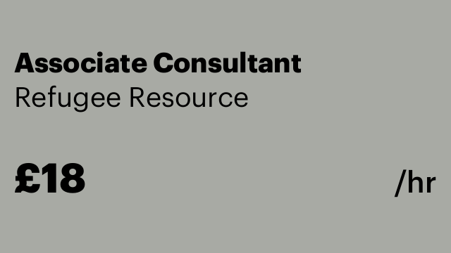 Associate Consultant