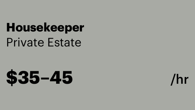 Housekeeper