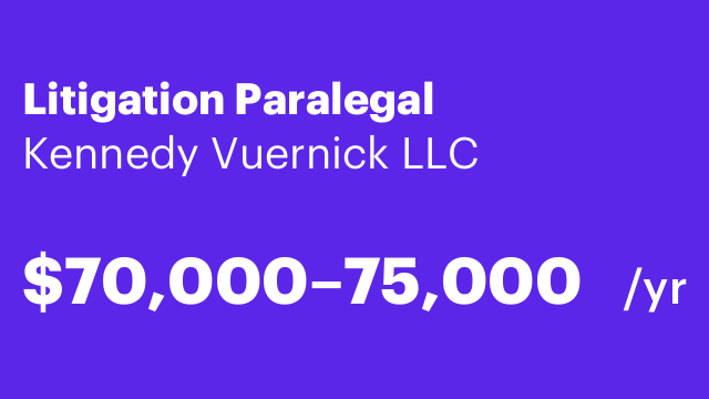 Litigation Paralegal