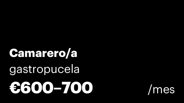 Camarero/a