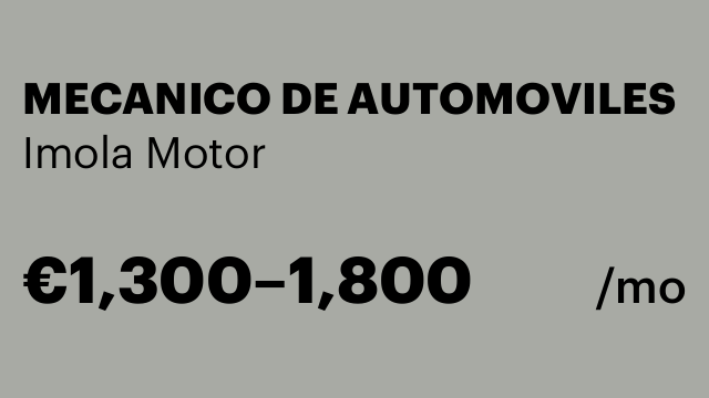 MECANICO DE AUTOMOVILES