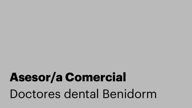 Asesor/a Comercial