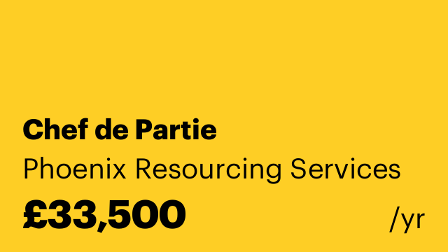 Chef de Partie