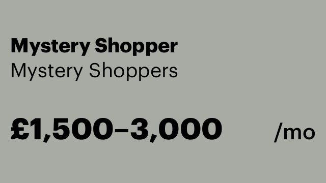 Mystery Shopper