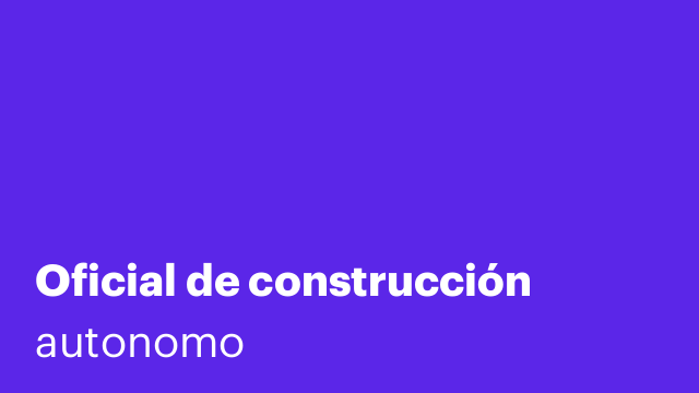 Oficial de construcción