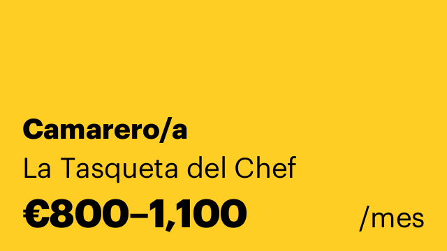Camarero/a