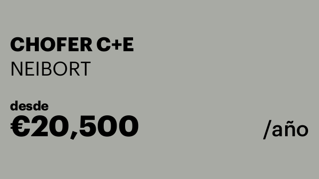 CHOFER C+E