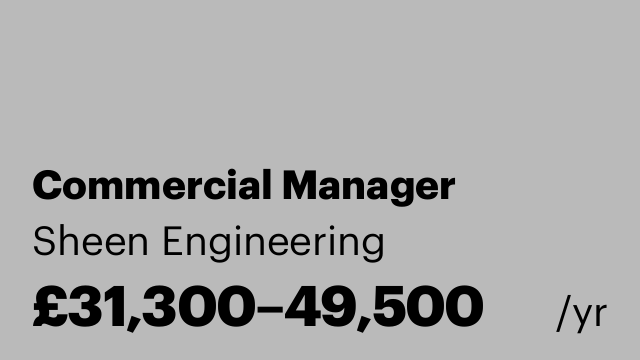 Commercial Manager