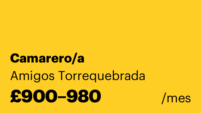 Camarero/a