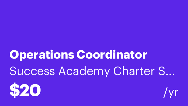 Operations Coordinator