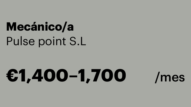 Mecánico/a
