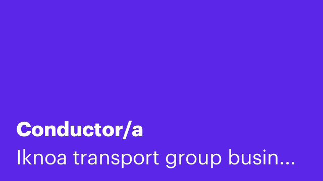 Conductor/a