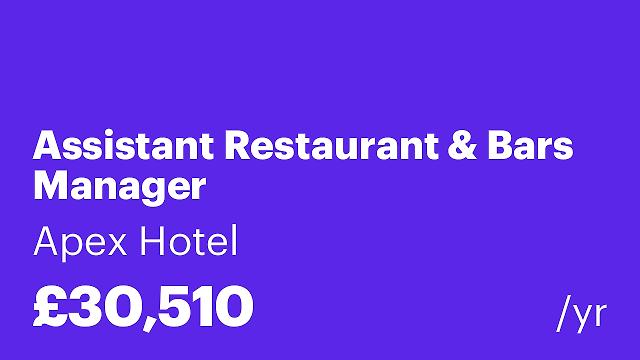 Assistant Restaurant & Bars Manager
