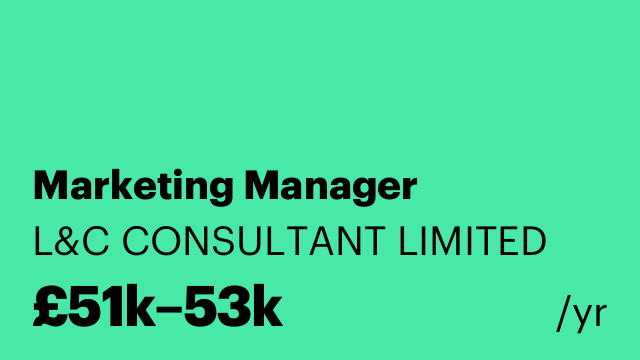 Marketing Manager