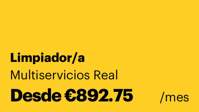 Limpiador/a
