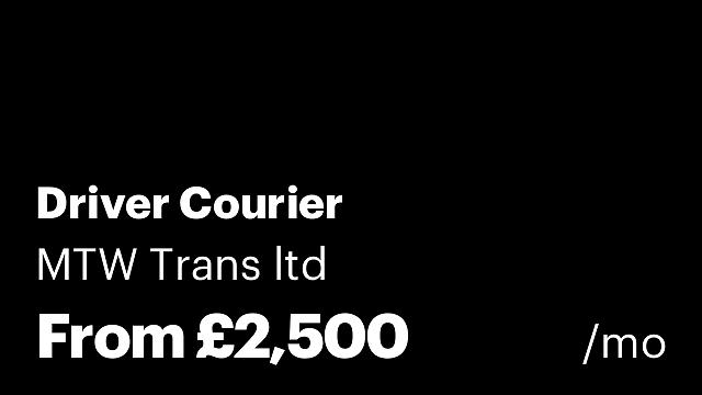 Driver Courier